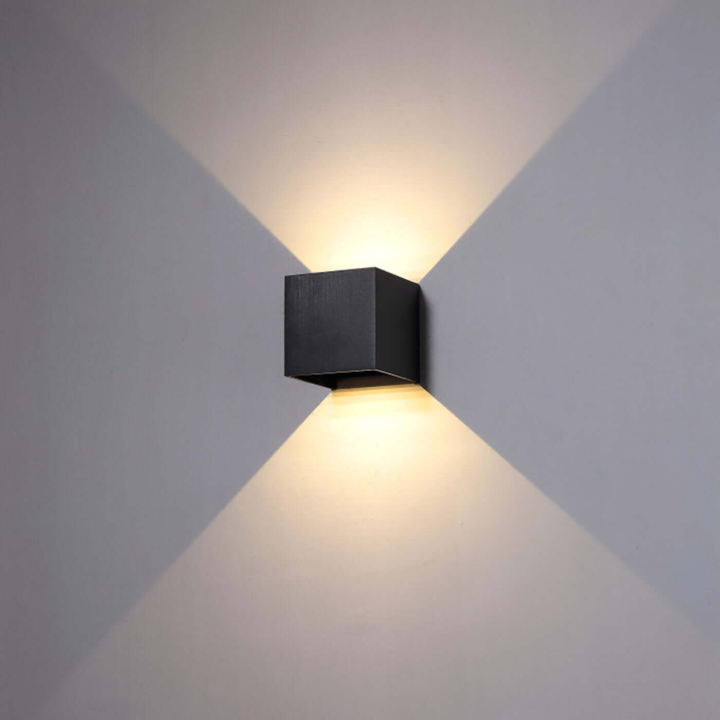 Cube LED nástěnné svítidlo IP65 nastavitelný úhel