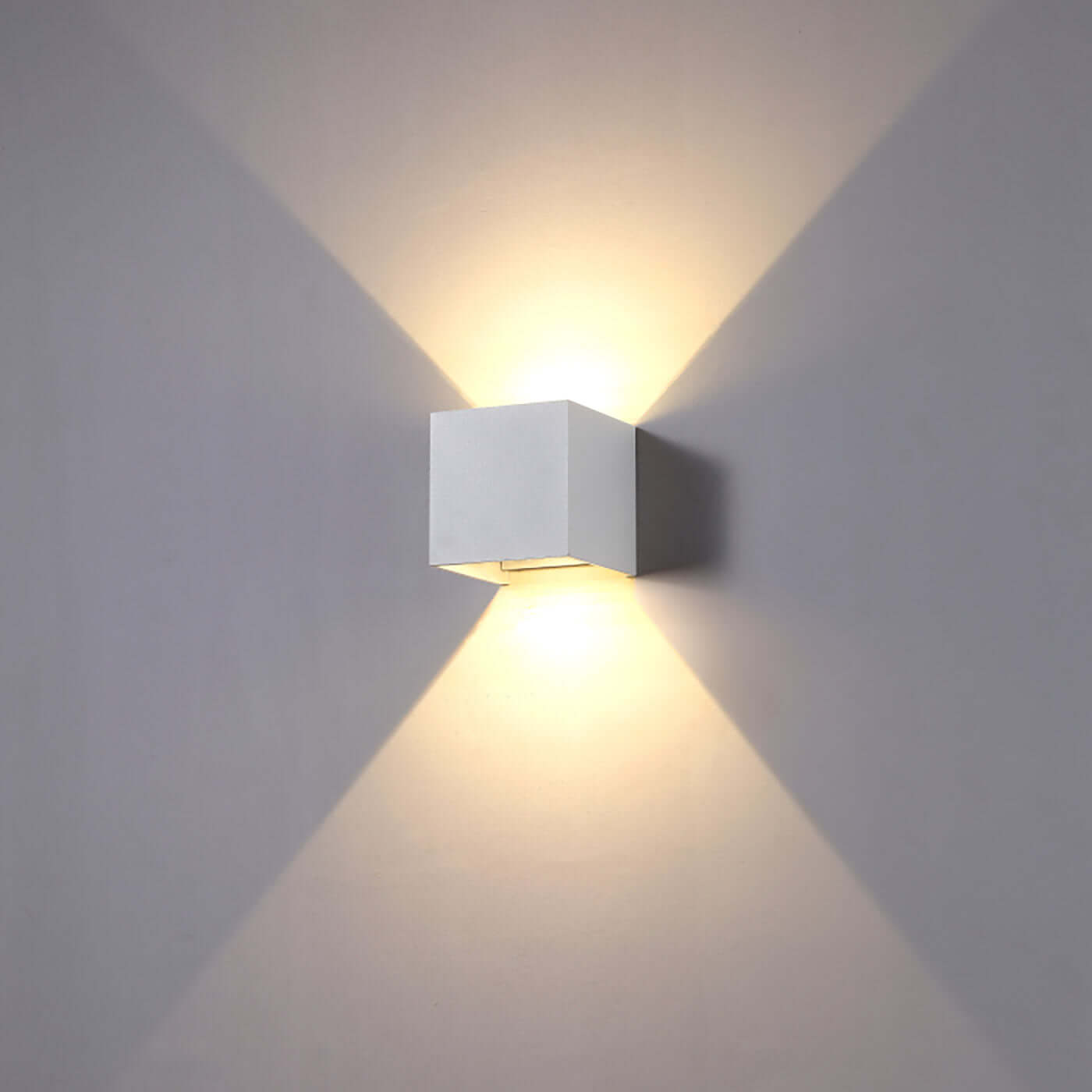 Cube LED nástěnné svítidlo IP65 nastavitelný úhel