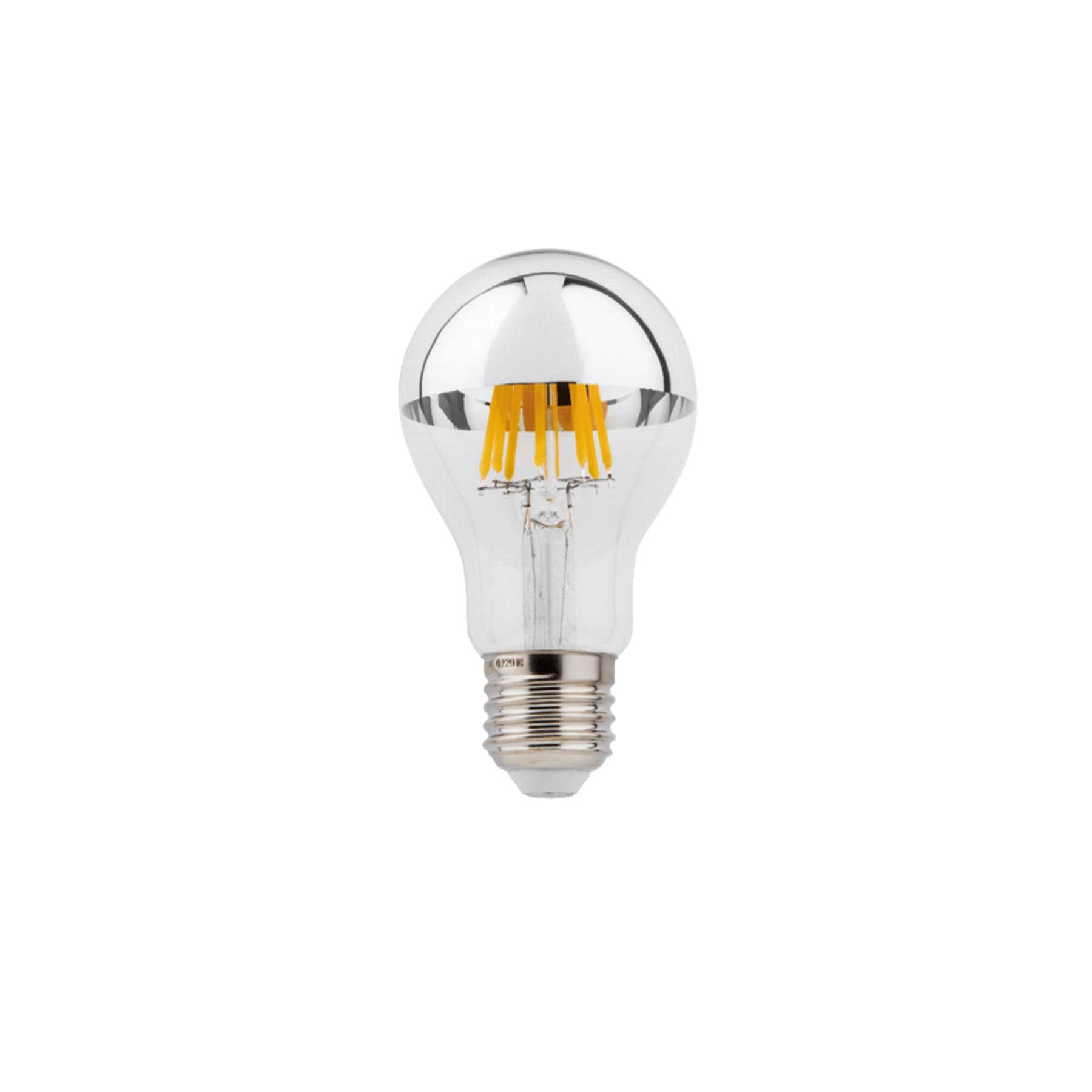 LED A60 E27 2700K 5.5W Silber