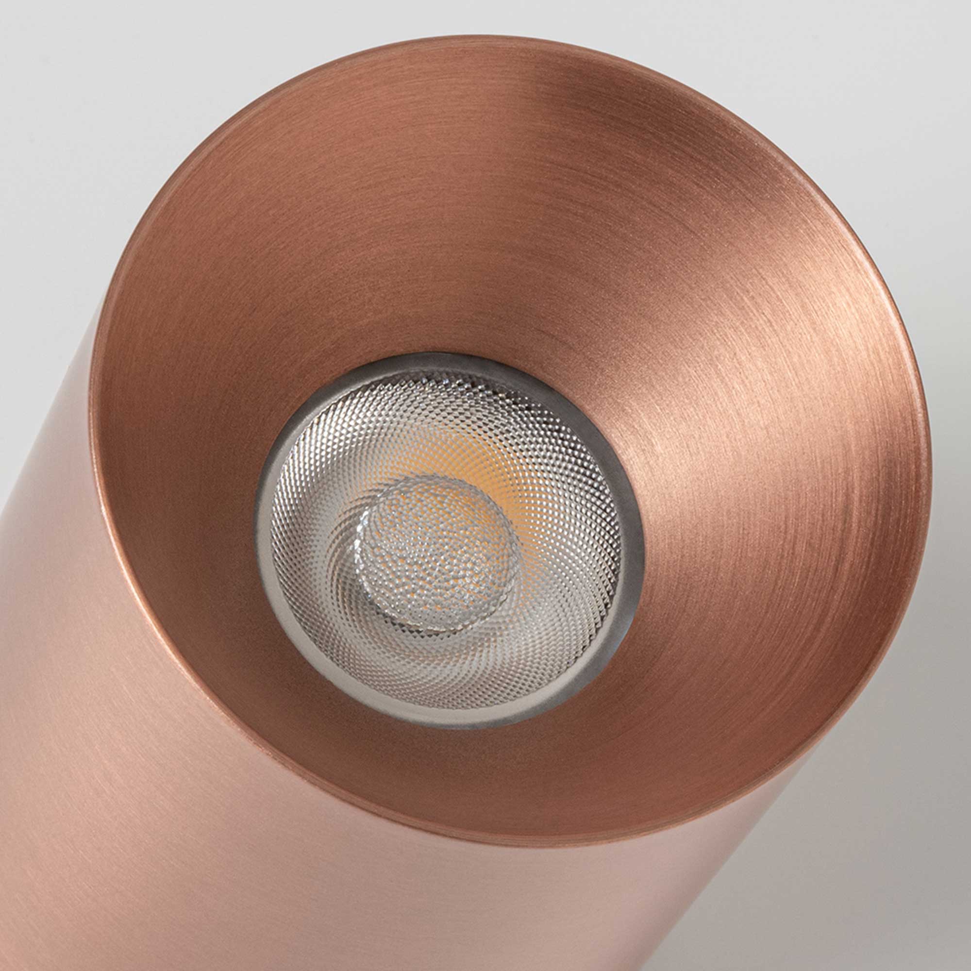 Arco LED přisazené kovové svítidlo Ra>90 antiglare