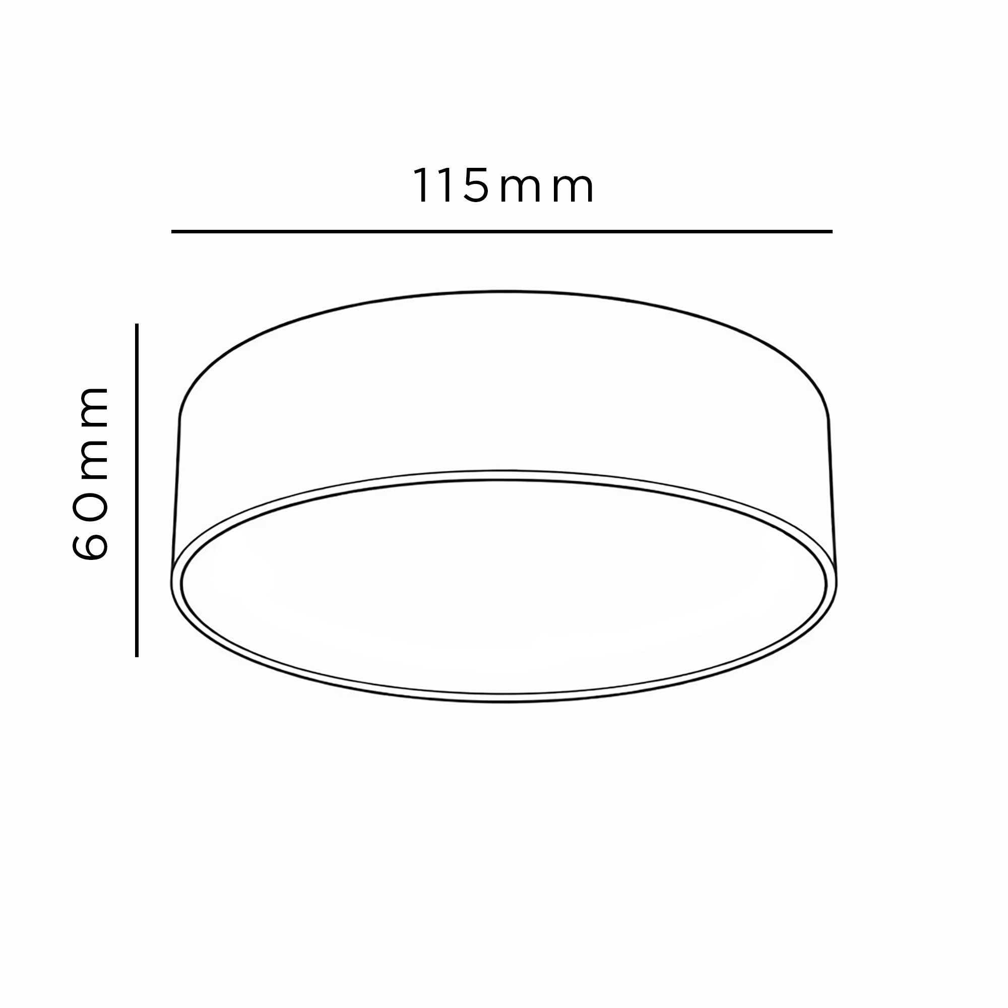 Axio LED kruhové přisazené svítidlo měnitelné CCT