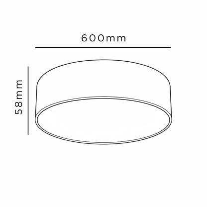 Axio LED kruhové přisazené svítidlo měnitelné CCT