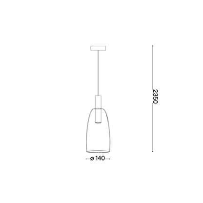 Ideal lux Coco LED závěsné svítidlo