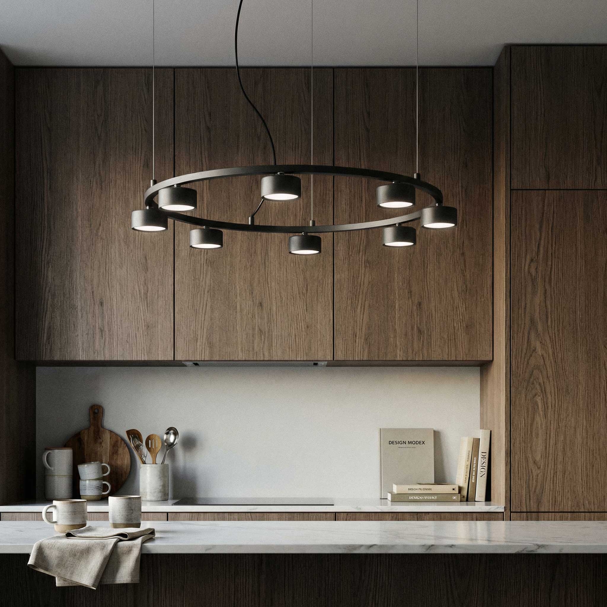 Ideal lux Minor GX53 kruhové závěsné svítidlo