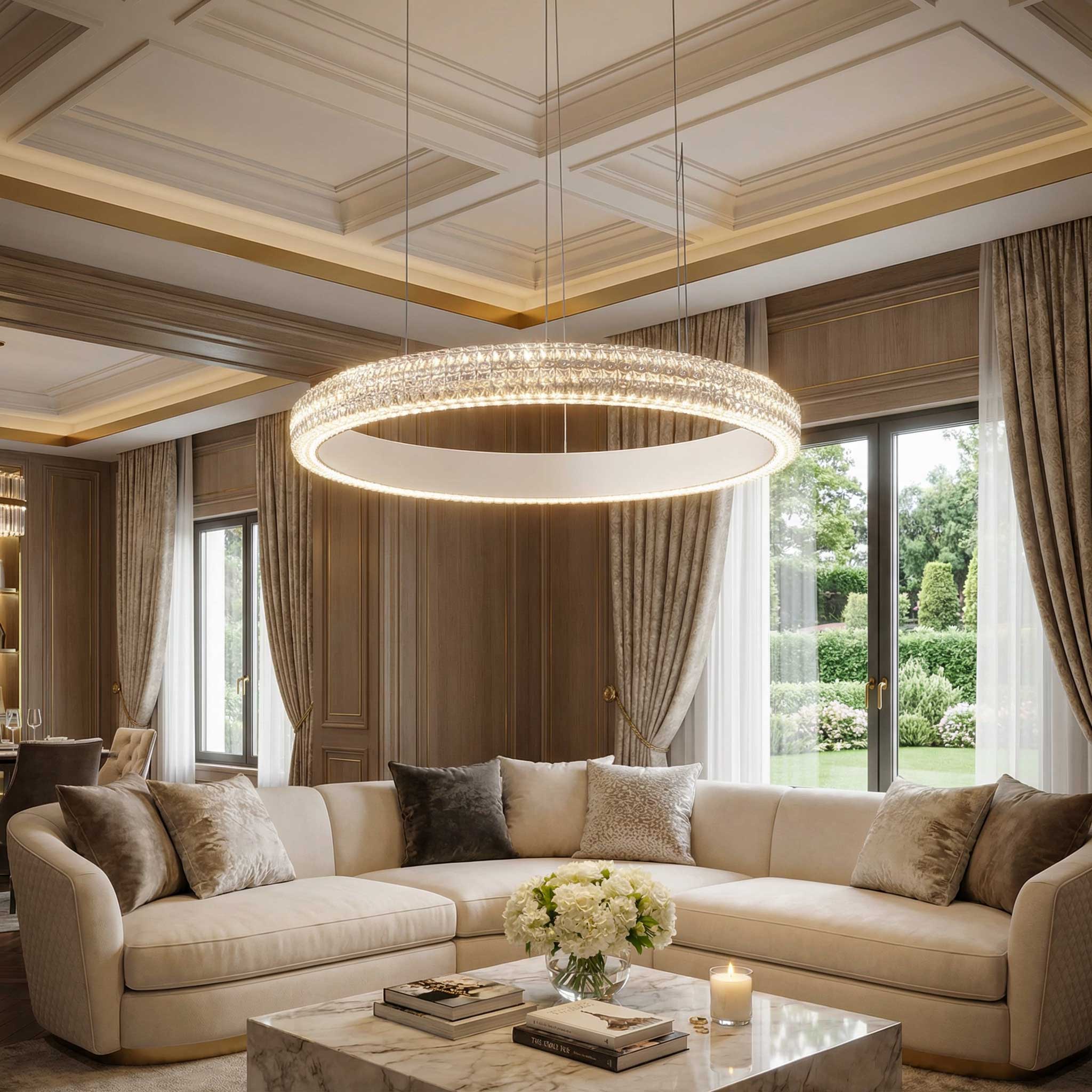 Ideal lux Miracle LED závěsné lineární svítidlo