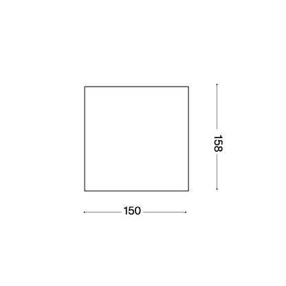 Ideal lux Techo GU10 prisadené svietidlo IP54