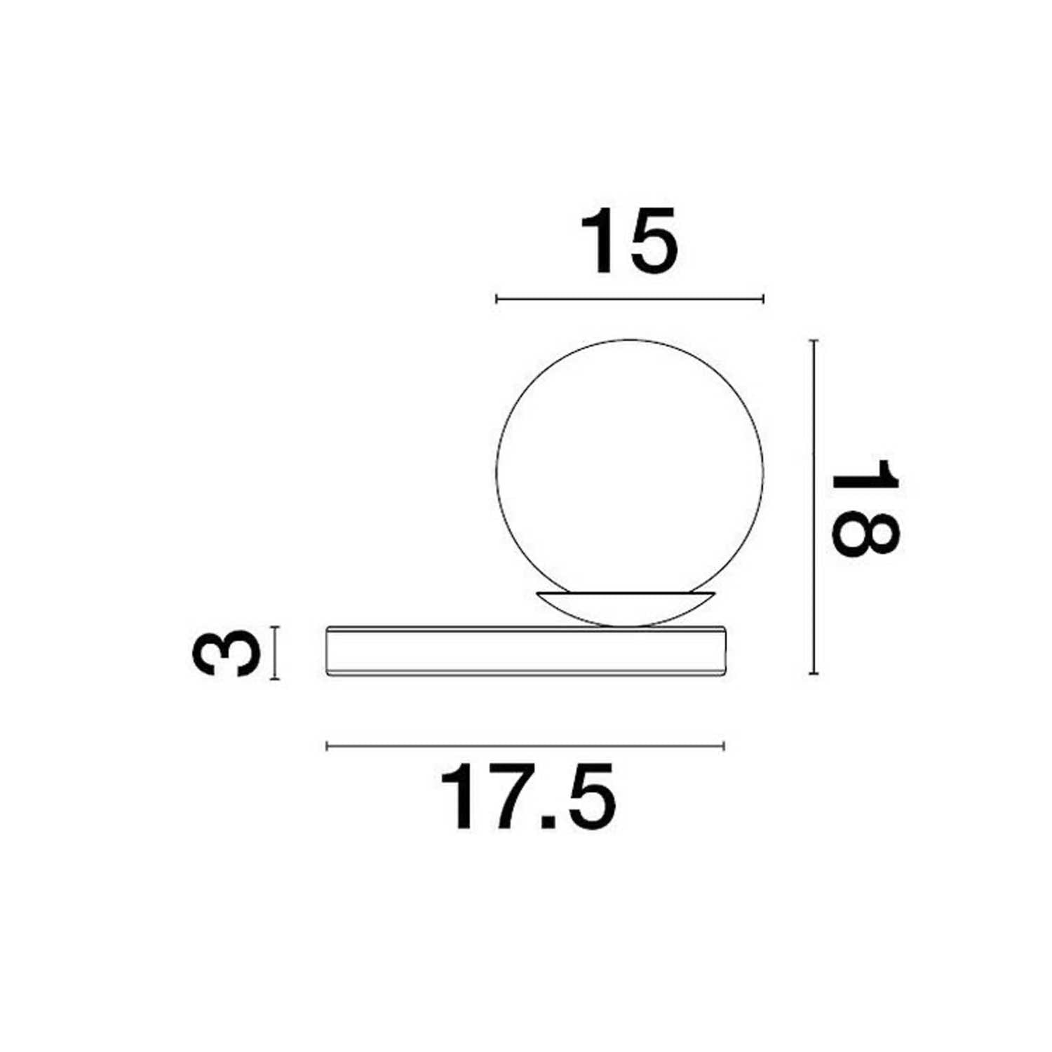 Nova Luce Beson E14 stolní svítidlo