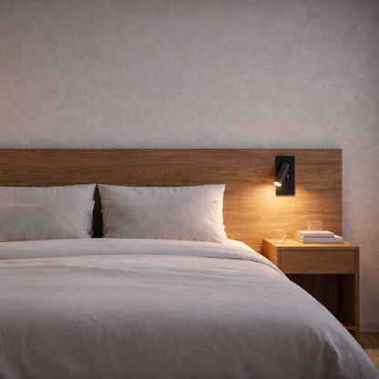 Reading spot LED recessed furniture wall light