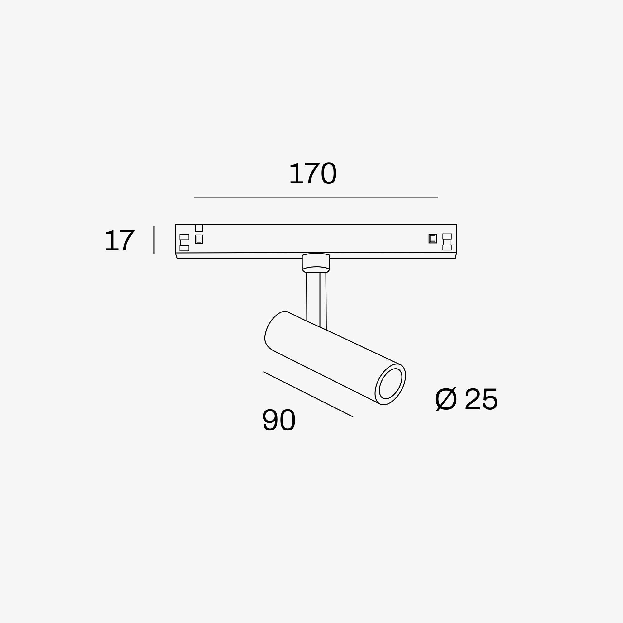 Internova Sottile  für 48V Streifen weiß