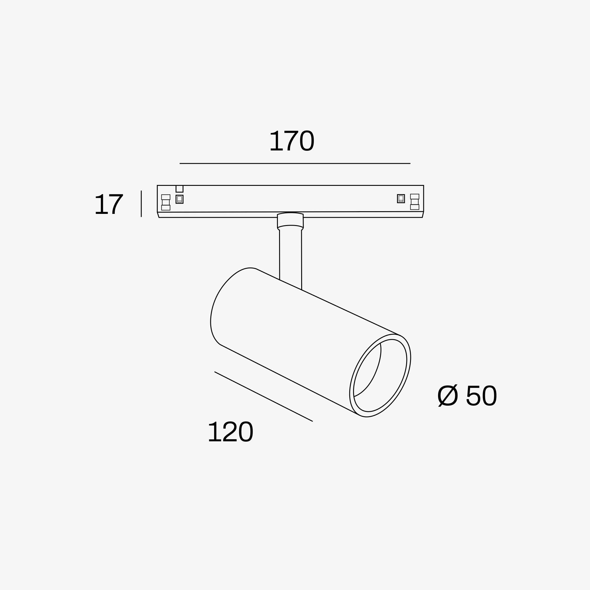 Internova Sottile  für 48V Streifen weiß