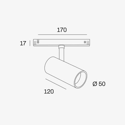 Internova Sottile  für 48V Streifen weiß