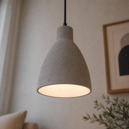 VK Light Remy E27 závěsné betonové svítidlo