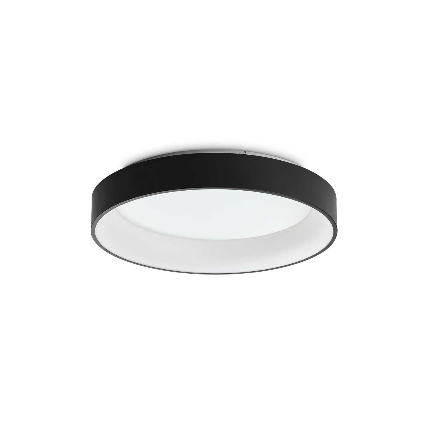 Ideal lux Ziggy LED kruhové stropní svítidlo černé