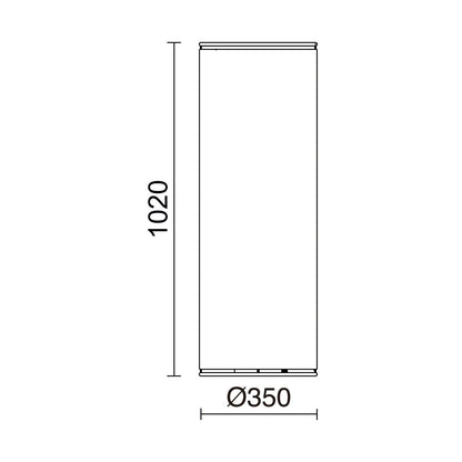 Exo Akiro F T8 stojacie svietidlo