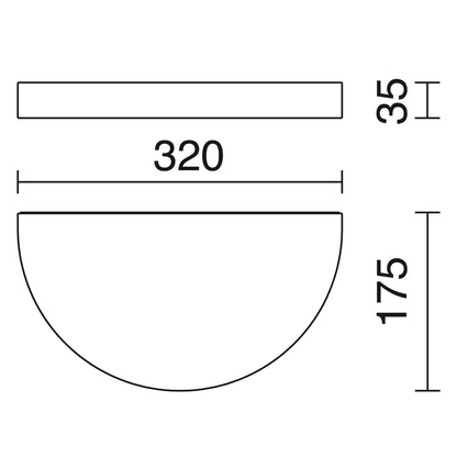 Cristher Arc Down LED prisadené svietidlo