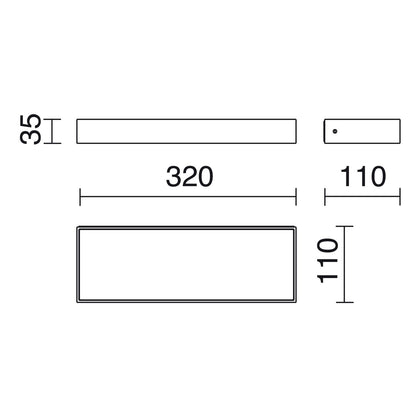 Cristher Code Up/Down LED přisazené svítidlo