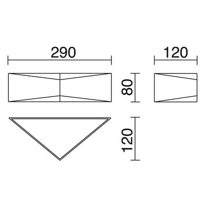 Oprawa wisząca Cristher Geometric E27 biała