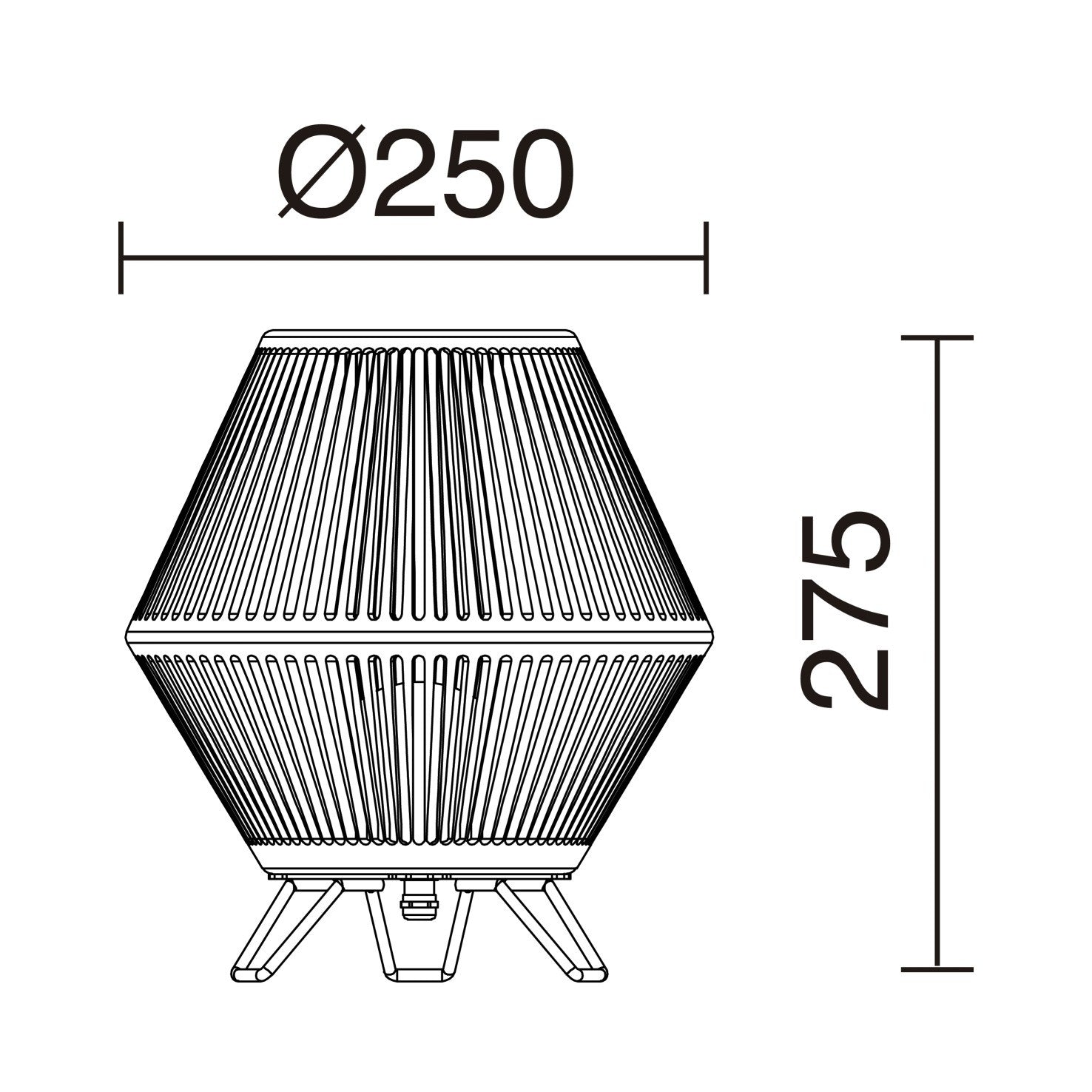 Cristher Nell LED podlahová lampa antracitová