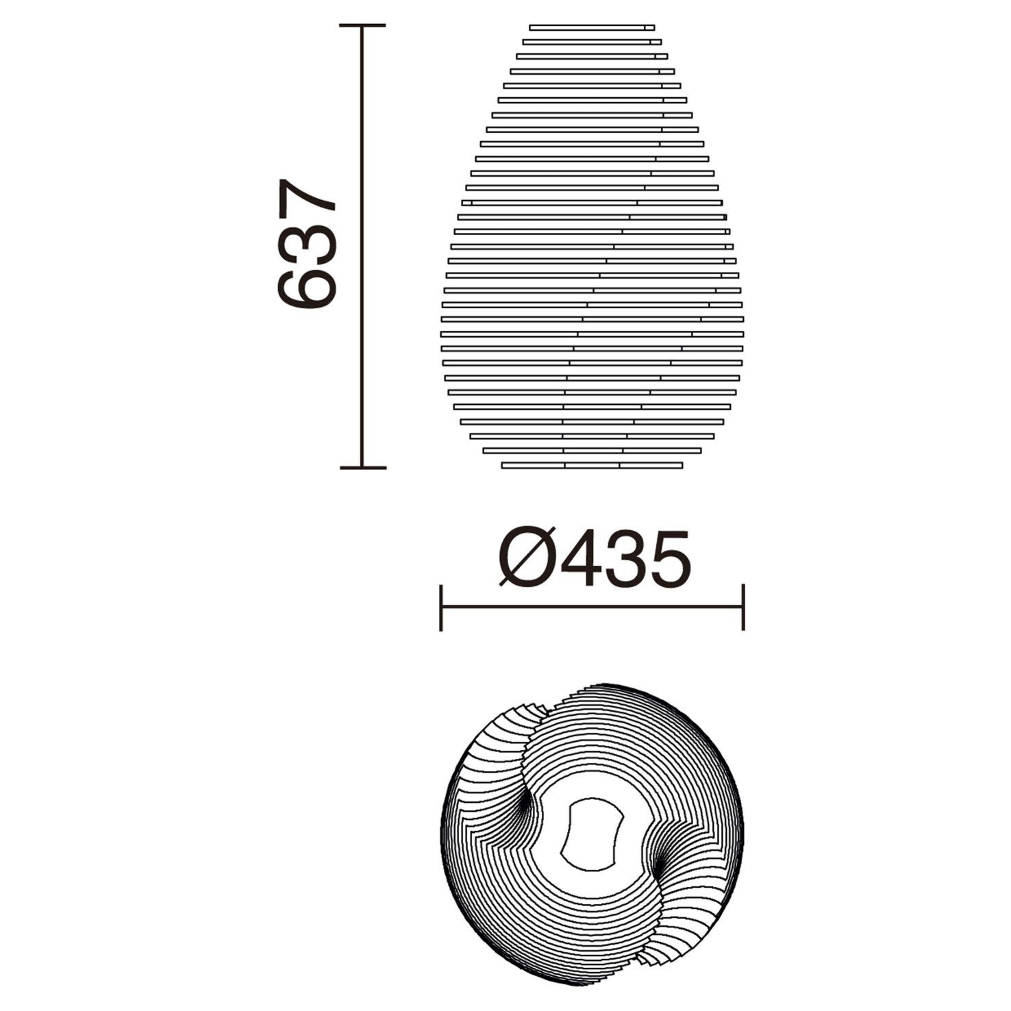 Exo Twist T GX53 stolní svítidlo