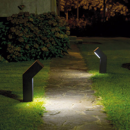 Cristher Clina LED sloupkové svítidlo corten