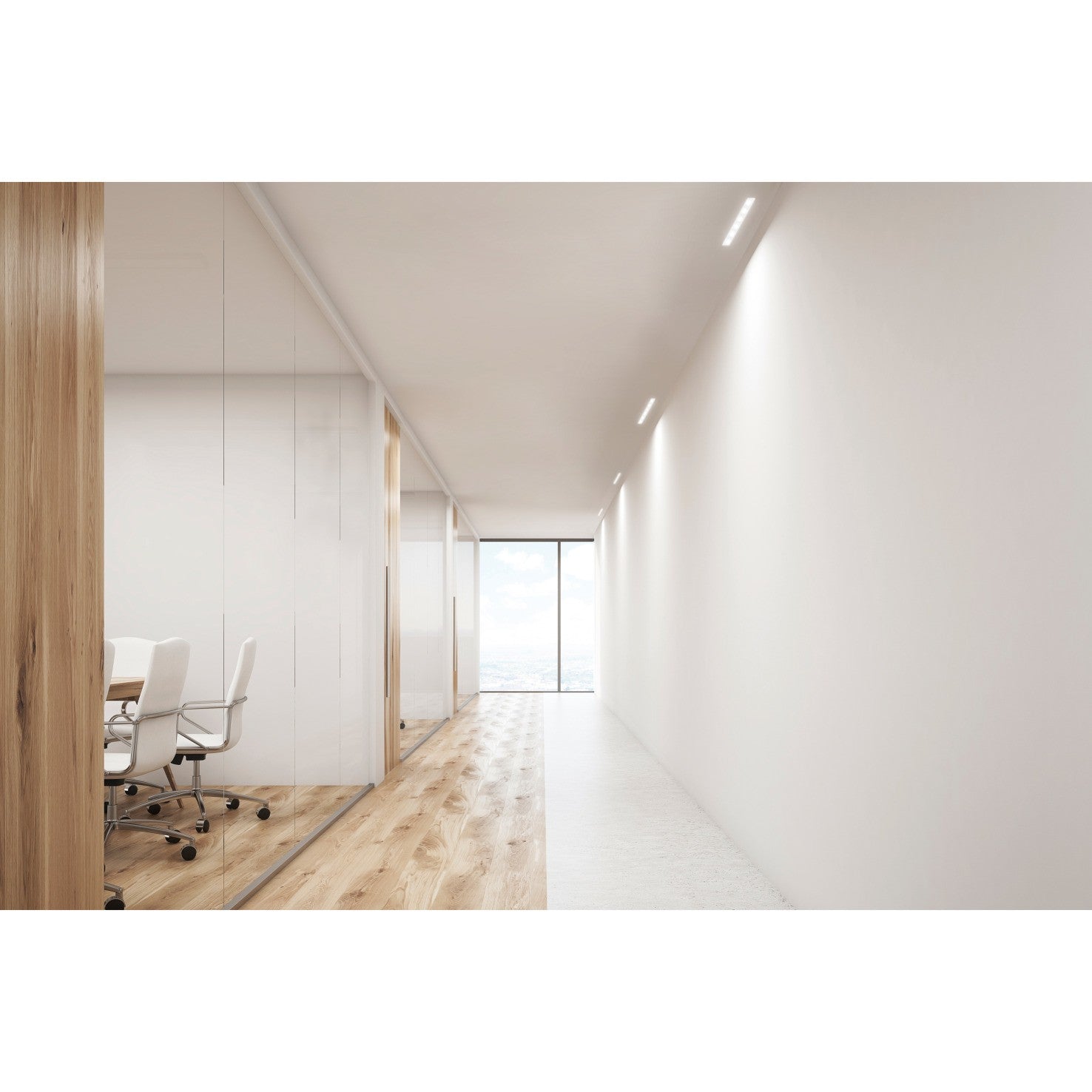 Indeluz Sigma S Mini-Trim LED zápustné svietidlo biele