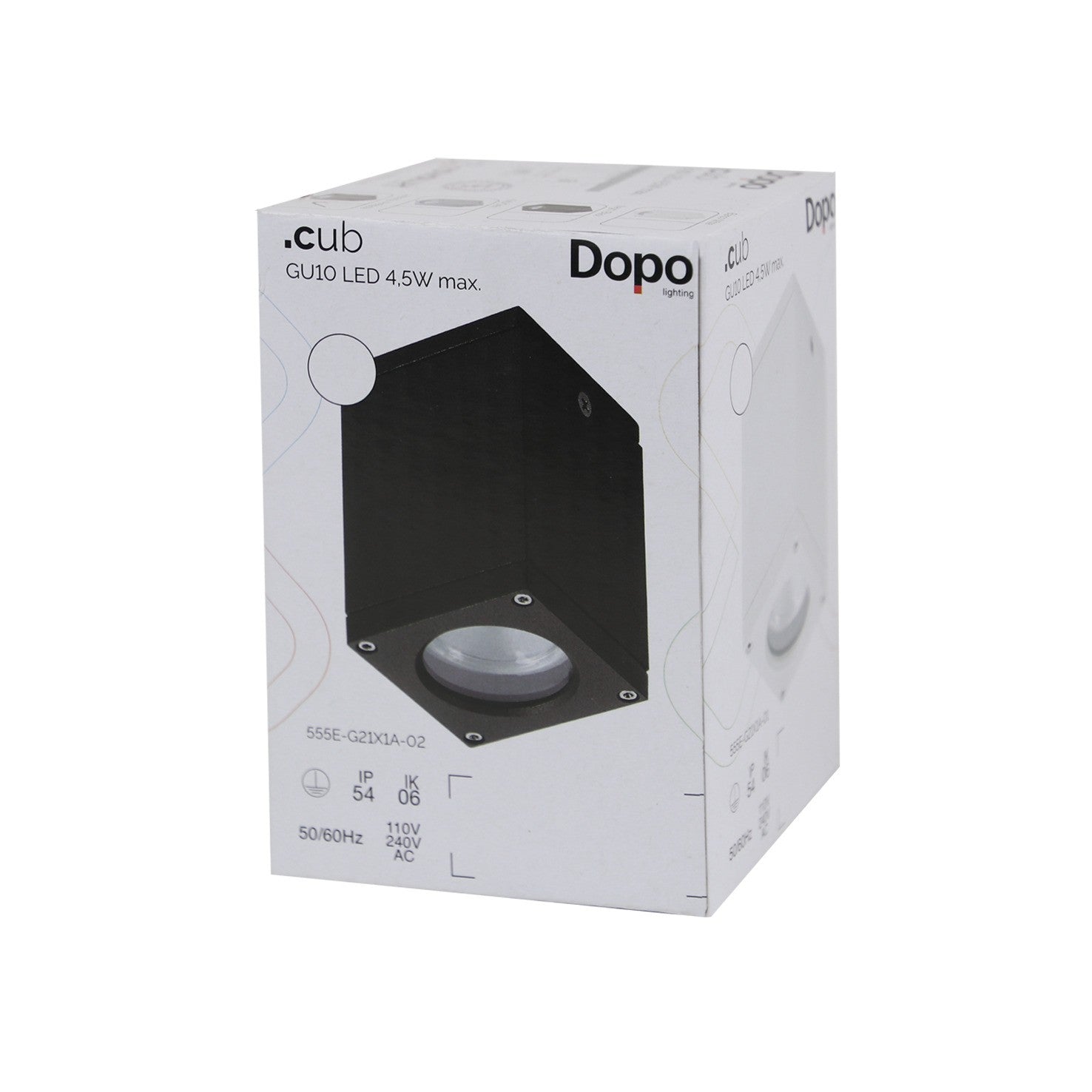 Dopo Cub C GU10  schwarz