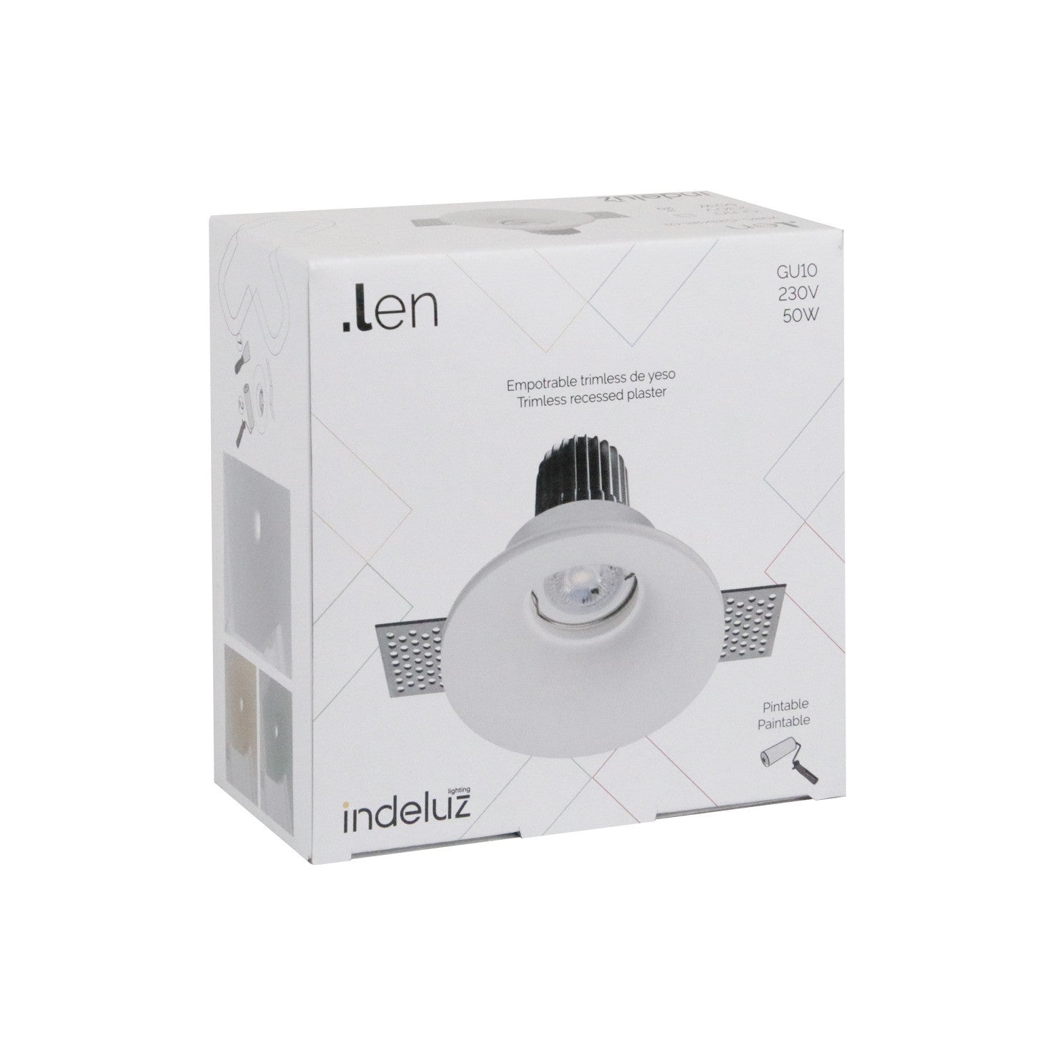 Indeluz Trimless Len Round M LED zápustné svítidlo