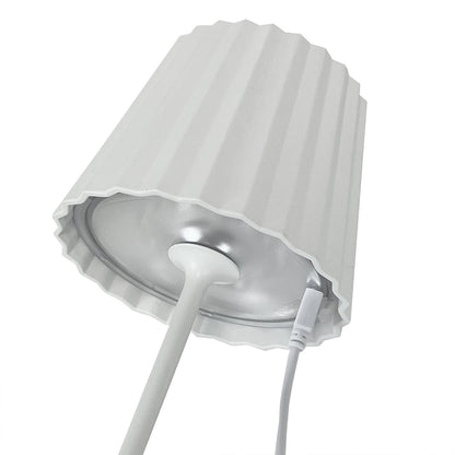 Dopo Litta Round LED portable lamp white