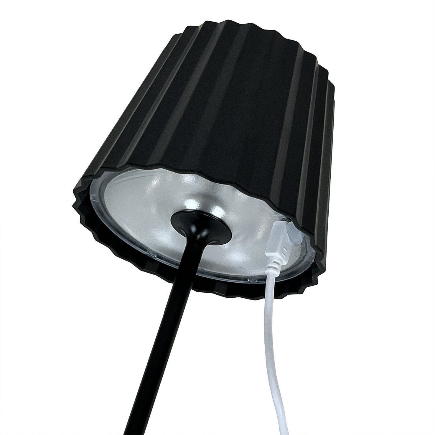 Dopo Litta Round LED přenosná lampa černá