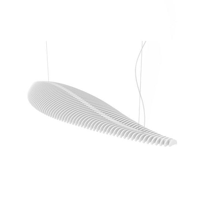 Exo Fish LED pendant light white