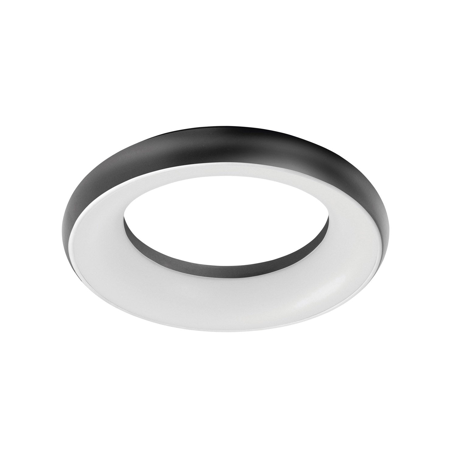 Exo Fred LED runde  schwarz