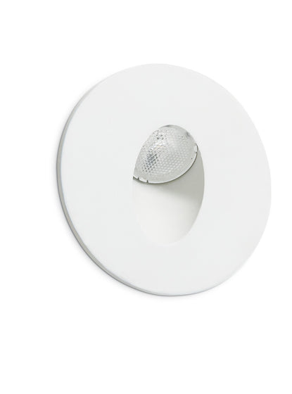 Indeluz Ligur Round LED zápustné svítidlo bílé