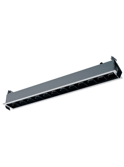 Indeluz Sigma L Mini-Trim LED zápustné svítidlo šedé
